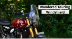 Fit For Triumph Speed 400 Wandered Touring Clear Screen Windshield Kit - SPAREZO